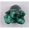 Image 4 : African Malachite Frog Carving