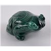 Image 2 : African Malachite Frog Carving