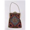 Image 2 : Antique Oriental Rug Design Beaded Bag Purse