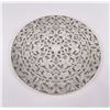 Image 1 : Sterling Silver Covered Glass Trivet