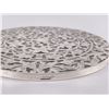 Image 3 : Sterling Silver Covered Glass Trivet