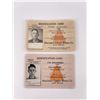 Image 1 : Anaconda Copper Mining Company Worker ID Cards