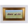 Image 1 : Sean Wu Oil on Canvas Cowboy Painting