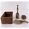 Image 1 : Collection of American Primitive Kitchen Tools