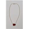 Image 2 : Sterling Silver Carnelian Necklace