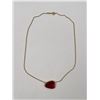 Image 3 : Sterling Silver Carnelian Necklace