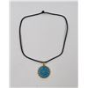 Image 2 : Designer Sterling Silver Turquoise Necklace