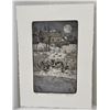 Image 1 : Colored Engraving Moonlit Mallards