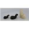 Image 2 : Carved Stone Hippos and Cat