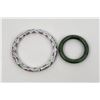 Image 1 : Chinese Jade and Cloisonne Bracelets