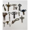 Image 3 : Collection of Antique Clock Keys