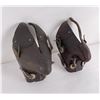 Image 3 : Leather Bull Nose Cowboy Saddle Tapaderos