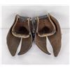 Image 5 : Leather Bull Nose Cowboy Saddle Tapaderos