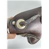 Image 7 : Leather Bull Nose Cowboy Saddle Tapaderos