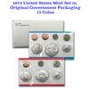 Image 1 : 1973 U.S. Mint Set Original Government Packaging 13 coins