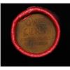 Image 3 : Mixed small cents 1c orig shotgun roll, 1935-p Lincoln Cent, Wheat Cent other end, Nathan's Brandt W