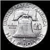 Image 3 : 1949-p Franklin Half Dollar 50c Grades Choice Unc