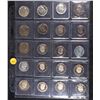 Image 2 : Huge Liifetime Collection - Too Many Coins To Auction Individually - This Lot is For One Page of 20 