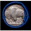 Image 3 : Buffalo Nickel Shotgun Roll in Old Bank Style 'Abbott Coin Counter' Wrapper 1924 & p Mint Ends