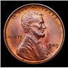 Image 2 : 1909 vdb Lincoln Cent 1c Grades GEM Unc RB