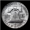 Image 3 : 1949-p Franklin Half Dollar 50c Grades Choice Unc+ FBL