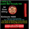 Image 1 : Shotgun Lincoln 1c roll, 1974-p 50 pcs Steel-Strong Wrapper.