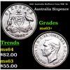 Image 1 : 1942 Australia SixPence Coun KM: 38 Grades Select+ Unc