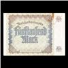 Image 3 : 1922 Germany (Weimar) 5,000 Marks Post-WWI Hyperinflation Banknote P# 81a Grades xf+