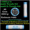 Image 1 : 2008 United States Mint Silver Proof Quarters Set - 5 coins