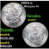 Image 1 : 1902-o Morgan Dollar $1 Grades Select+ Unc