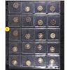 Image 2 : Huge Liifetime Collection - Too Many Coins To Auction Individually - This Lot is For One Page of 20 