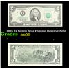 Image 1 : 1995 $2 Green Seal Federal Reserve Note Grades Choice AU/BU Slider