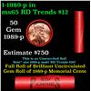 Image 1 : Shotgun Lincoln 1c roll, 1989-p 50 pcs Steel-Strong Wrapper.