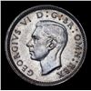 Image 2 : 1942 Great Britain 6 Pence Sixpence Silver KM# 852 Grades Select Unc