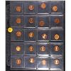 Image 2 : Huge Liifetime Collection - Too Many Coins To Auction Individually - This Lot is For One Page of 20 