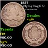 Image 1 : 1857 Flying Eagle Cent 1c Grades vg+