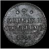 Image 3 : 1841 Russia 2 Kopeks C# 145.1 Grades xf