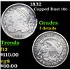 Image 1 : 1832 Capped Bust Dime 10c Grades f details