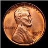 Image 2 : 1947-d Lincoln Cent 1c Grades GEM Unc RB