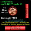 Image 1 : Shotgun Lincoln 1c roll, 2003-d 50 pcs Steel-Strong Wrapper.