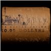Image 4 : ***Auction Highlight*** Old 50c Roll $10 Halves Solid Barber Half dollar Roll with 1913 & P  Ends (f
