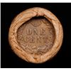 Image 3 : ***Auction Highlight*** Indian cent 1c orig roll, 1909 and 's' mint ends, 50 coins, McDonalds Wrappe