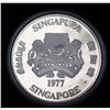 Image 2 : 1977 Singapore $10 Silver Proof Mintage of only 10,000 for this proof! Grades GEM++ Proof Deep Cameo