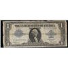 Image 2 : 1923 $1 large size Blue Seal Silver Certificate, Fr-237 Signatures of Speelman & White Grades f+