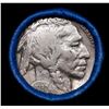 Image 2 : Buffalo Nickel Shotgun Roll in Old Bank Style 'Abbott Coin Counter' Wrapper 1937 & p Mint Ends