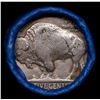 Image 3 : Buffalo Nickel Shotgun Roll in Old Bank Style 'Abbott Coin Counter' Wrapper 1937 & p Mint Ends