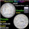 Image 1 : ***Auction Highlight*** 1829 Capped Bust Half Dime 1/2 10c Graded ms63 BY SEGS (fc)
