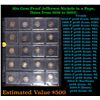 Image 1 : Huge Liifetime Collection - Too Many Coins To Auction Individually - This Lot is For One Page of 20 