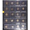 Image 2 : Huge Liifetime Collection - Too Many Coins To Auction Individually - This Lot is For One Page of 20 
