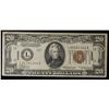 Image 2 : 1934A $20 hawaii WWII Emergency Currency Federal Reserve Note Grades vf++